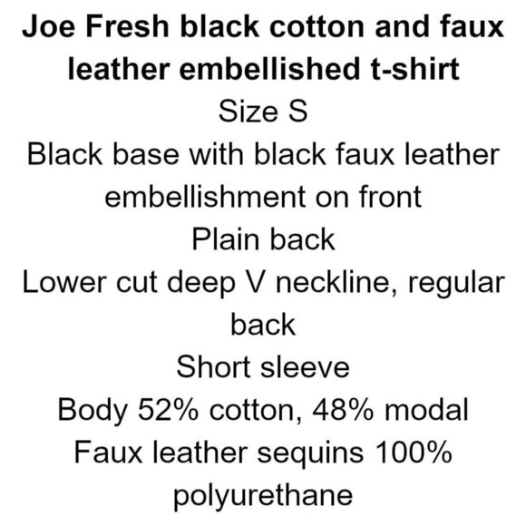 “Sparkle Lovers!” Bundle x2 - Old Navy & Joe Fresh short sleeve t-shirts - Picture 7 of 9